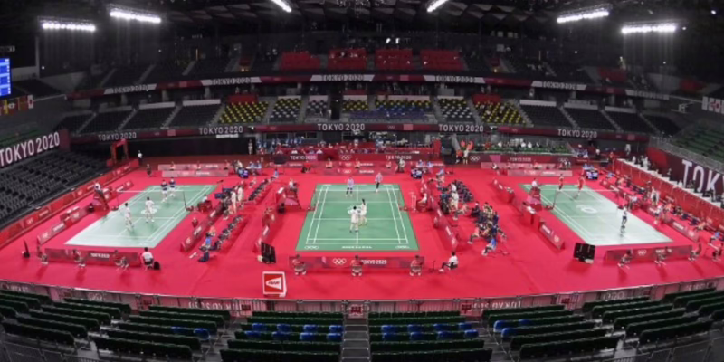 Hình ảnh sân diễn trận đấu BWF World Championships