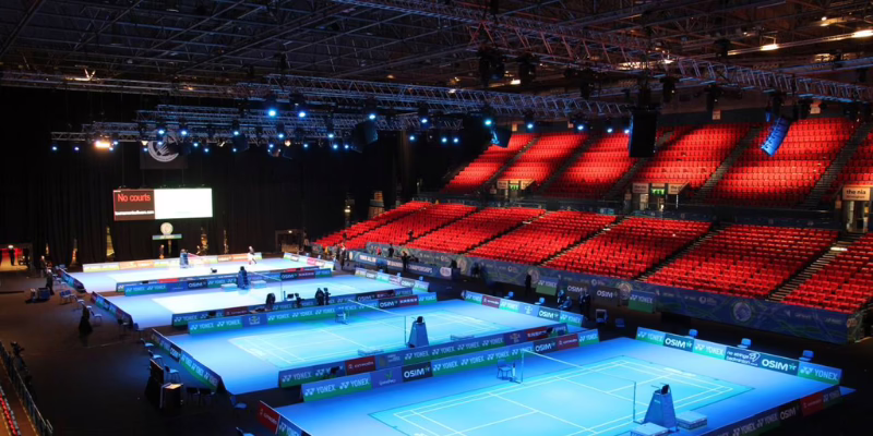 Sân Utilita Arena tại Birmingham trong giải Super 1000 BWF